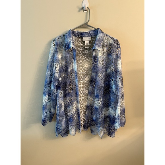 Women's Alfred Dunner Lace Overlay with Necklace 2 for 1‎ Size XL Listing #720 - Picture 1 of 4